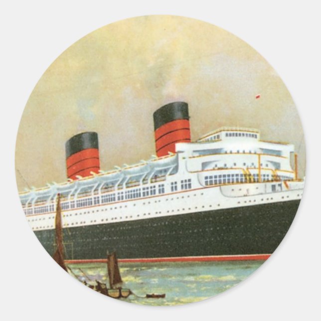 RMS Maubewahria Runder Aufkleber (Vorderseite)