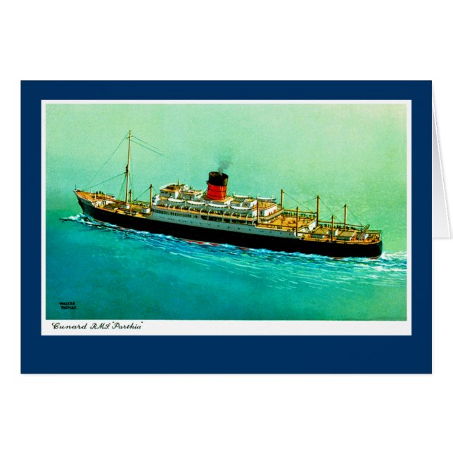 RMS Parthia (Vorderseite (Horizontal))