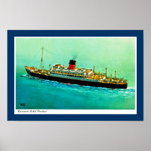 RMS Parthia Poster