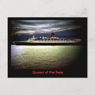 RMS Queen Elizabeth 2 Postkarte