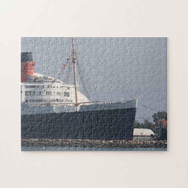 RMS Queen Mary Hotel and Museum in Long Beach Puzzle (Horizontal)