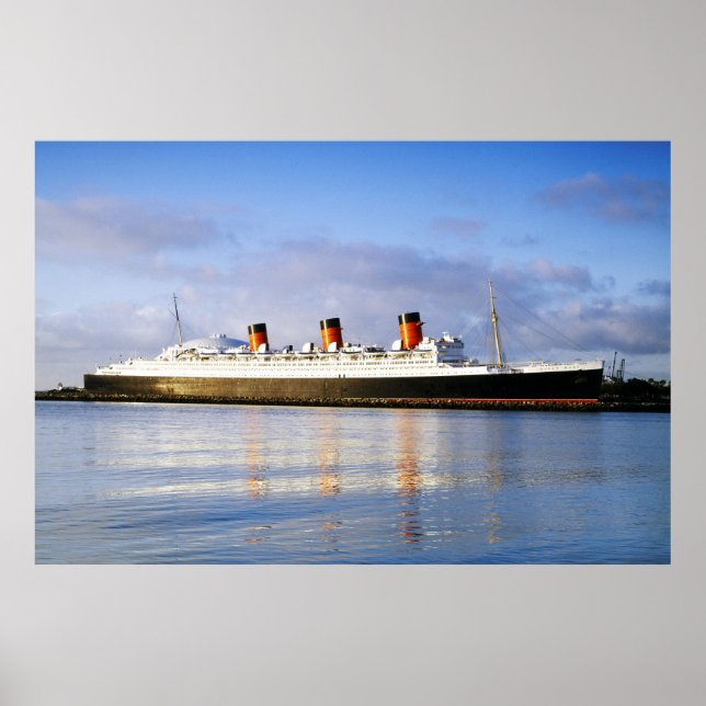 RMS Queen Mary Poster (Vorne)