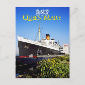 RMS Queen Mary Postkarte