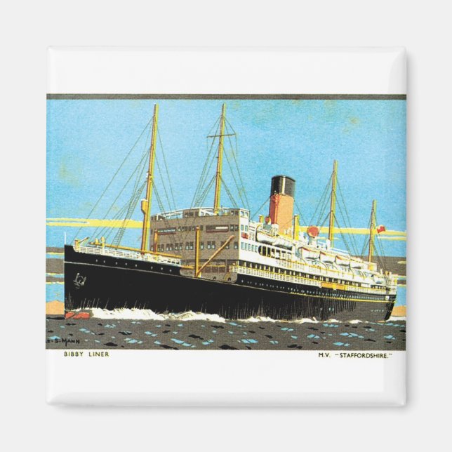 RMS Staffordshire Magnet (Vorne)