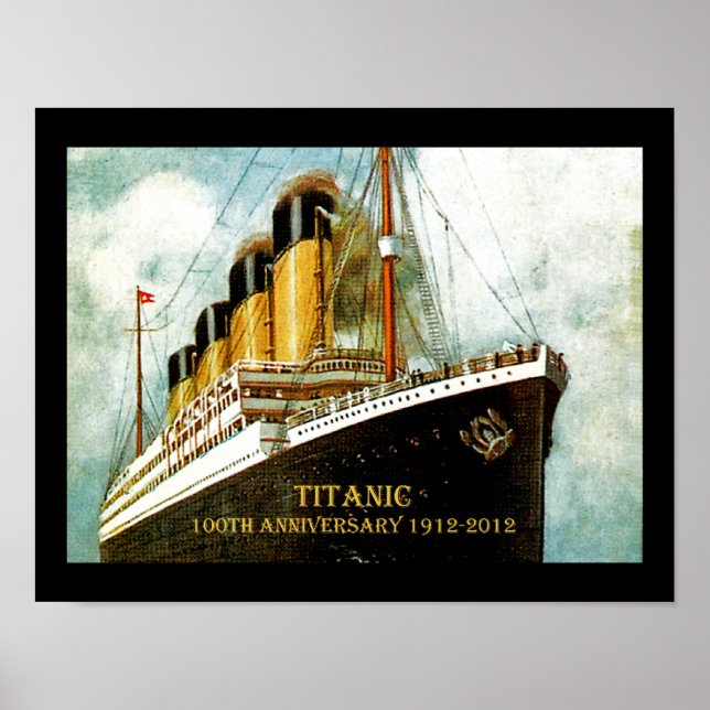 RMS Titanic 100 Jahre Poster (Vorne)