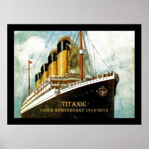 RMS Titanic 100. Jahrestag Poster