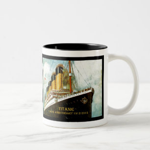 RMS Titanic 100. Jahrestag Zweifarbige Tasse