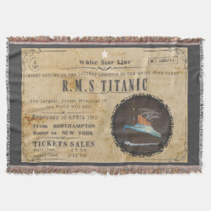 RMS TITANIC BOARDING-WERBUNG DECKE