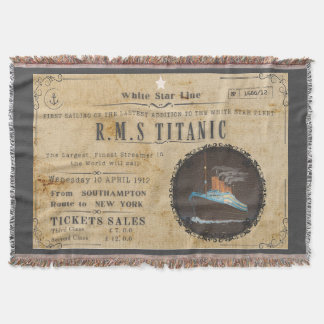 RMS TITANIC BOARDING-WERBUNG DECKE