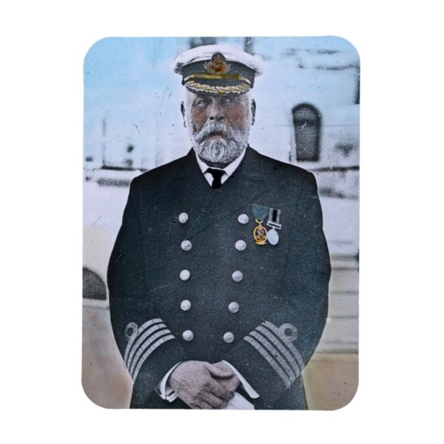 RMS Titanic Captain Edward J. Smith Magnet (Vertikal)