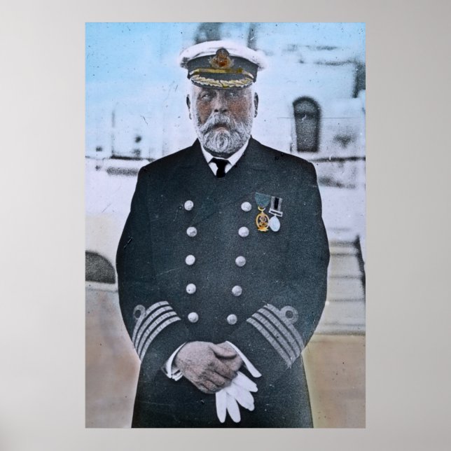 RMS Titanic Captain Edward J. Smith Poster (Vorne)