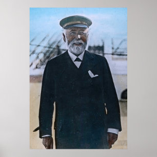 RMS Titanic Captain Edward John Smith Poster