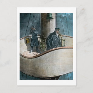 RMS Titanic Eisberg voraus! Vintage Magische Later Postkarte