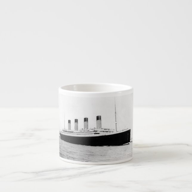 RMS Titanic Espressotasse (Vorderseite)