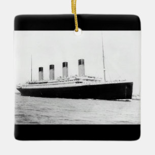 RMS Titanic Fahrgastfährschiff Keramikornament