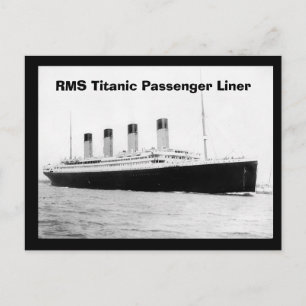 RMS Titanic Fahrgastfährschiff Postkarte