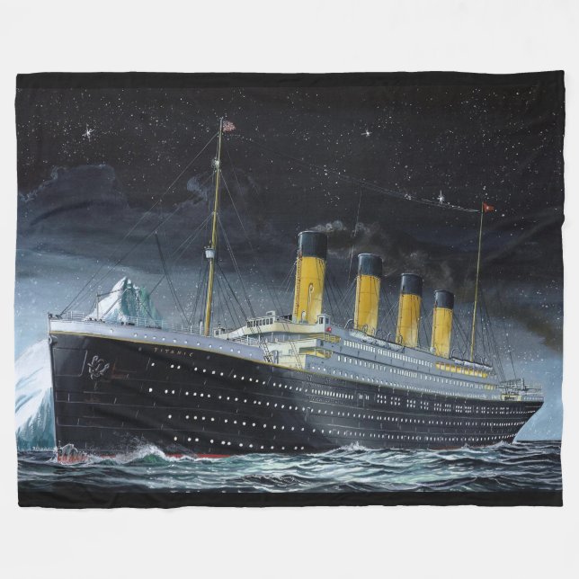 RMS Titanic Fleecedecke (Vorderseite (Horizontal))