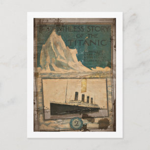 RMS Titanic Illustriert Narrative Postkarte