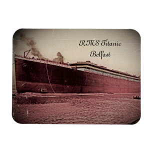 RMS Titanic Maiden Voyage Magnet