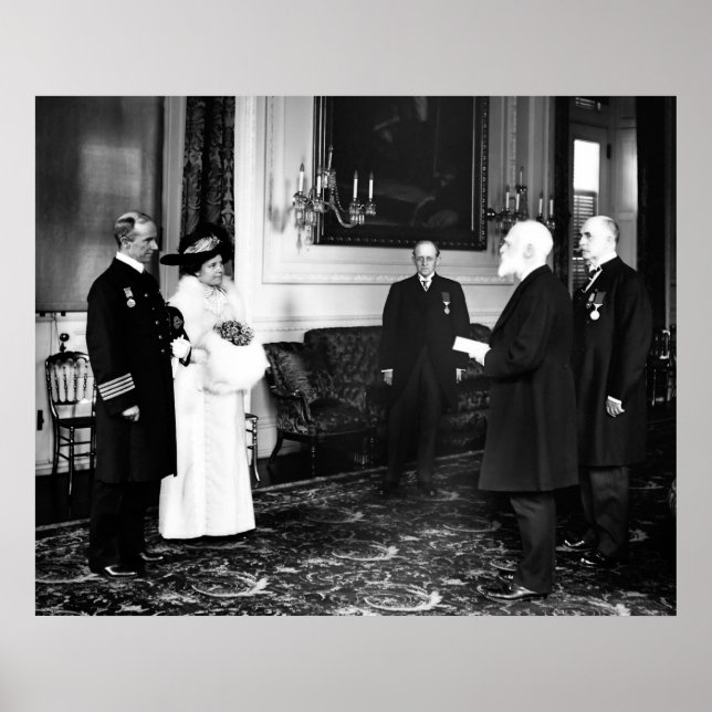 RMS Titanic Medal Poster (Vorne)