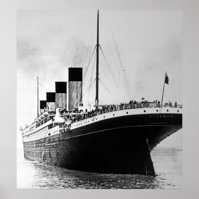 RMS Titanic Outbound Poster (Vorne)