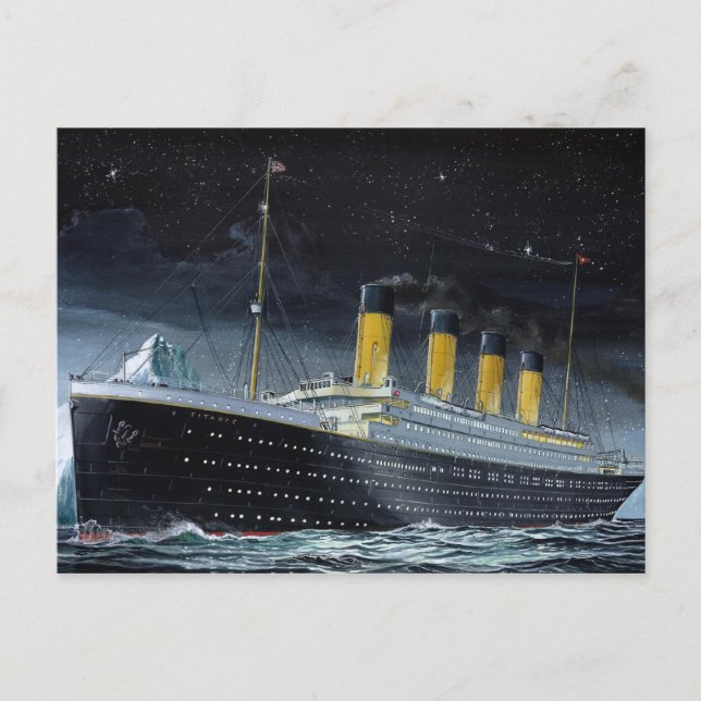 RMS Titanic Postkarte (Vorderseite)