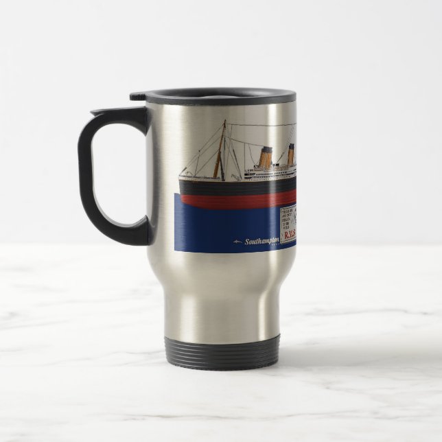 RMS Titanic Reisebecher (Links)