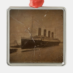 RMS Titanic Southampton Silbernes Ornament