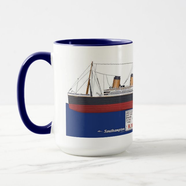 RMS Titanic Tasse (Links)