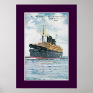 RMS Viceroy of India Poster