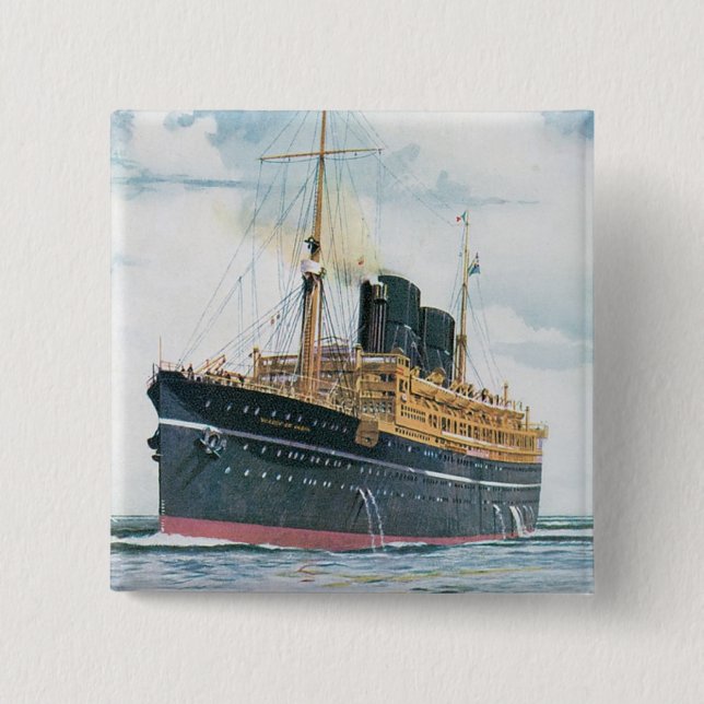 RMS Vizekönig von Indien Button (Vorderseite)