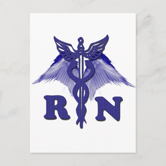 RN Angel Postkarte (Vorderseite)