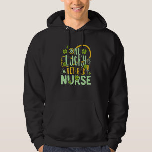 Rn Doctor Lucky Leaf Ireland Irish St Patrick Ret Hoodie