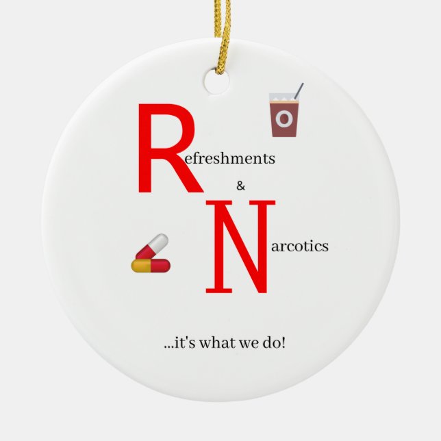 RN Funny Ornament (Vorne)