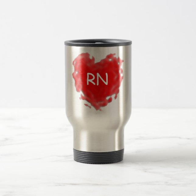 Rn-Herz Reisebecher (Mittel)