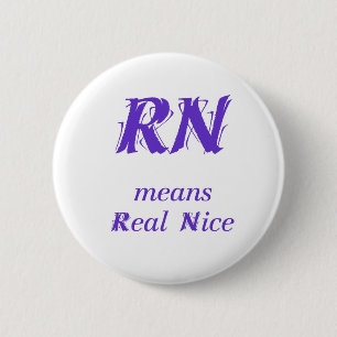 RN in Lila Button