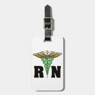Rn-Krankenschwester Gepäckanhänger