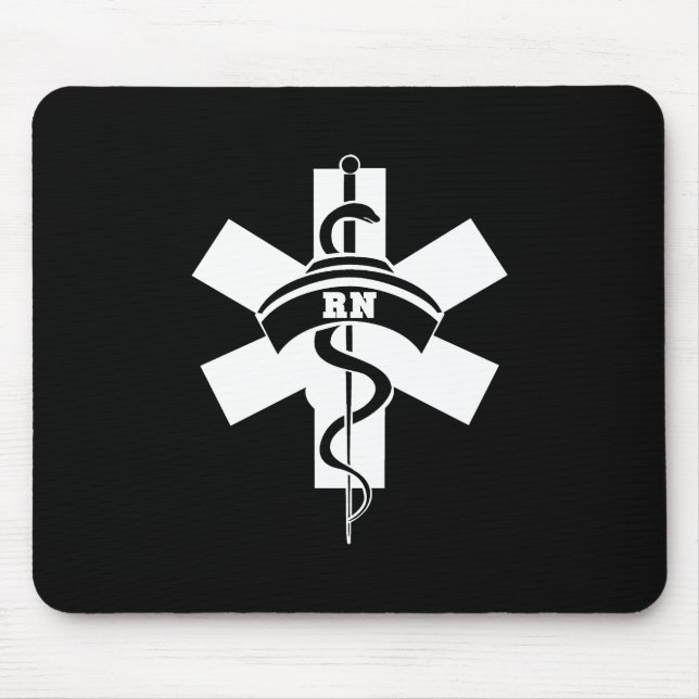 Rn-Krankenschwestern Mousepad (Vorne)