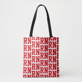 RN Letter Tote Bag