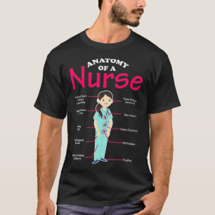 RN LVN Anatomie Scrub Coole Krankenpflege Graduate T-Shirt