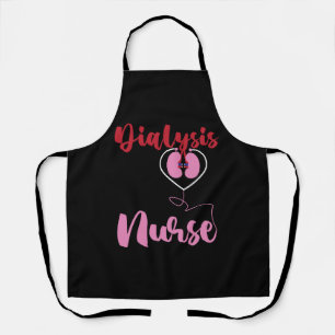 RN Nephrologie Dialysis Nurse Schürze