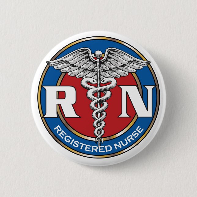 RN Nurse Button (Vorderseite)