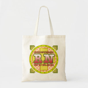 RN Nurse Cross Letters Tasche