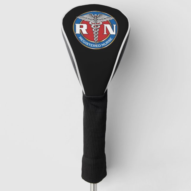 RN Nurse Golf Headcover (Vorderseite)
