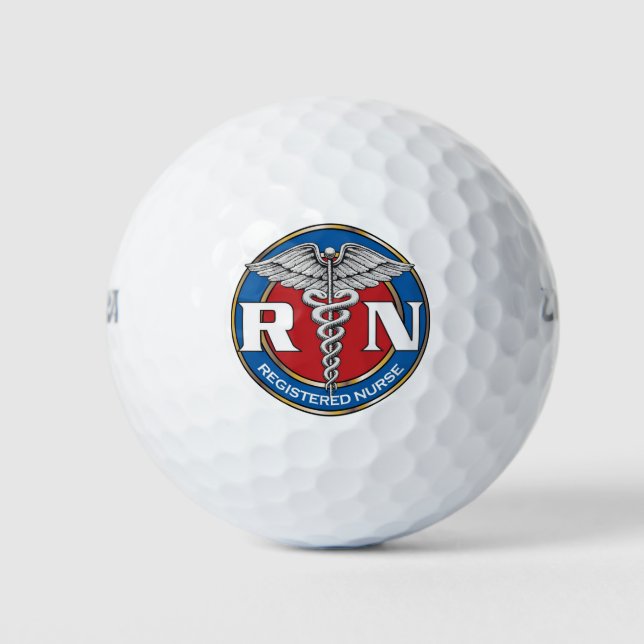 RN Nurse Golfball (Vorderseite)
