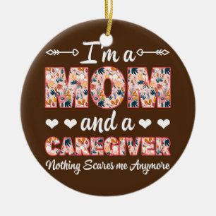 RN Nurse Ich bin eine Mama und ein Betreuer, nicht Keramik Ornament