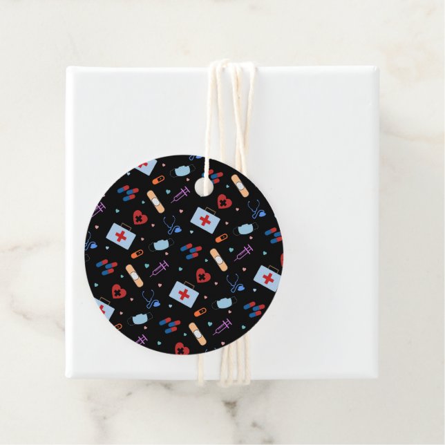 RN Nurse Nursing Student | Medizinisches Muster Geschenkanhänger (Beispiel)