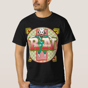 RN Nurse Sock Monkey T-Shirt