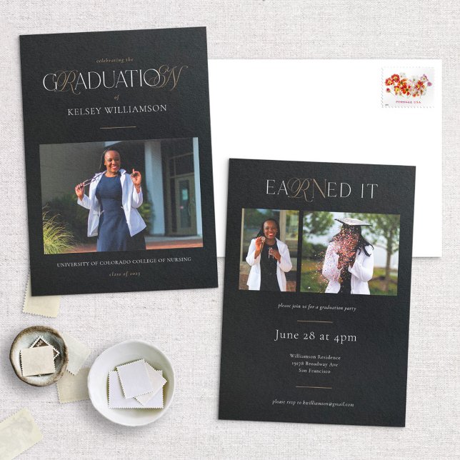 RN Nursing Grad Bekanntgabe und Einladung (Von Creator hochgeladen)