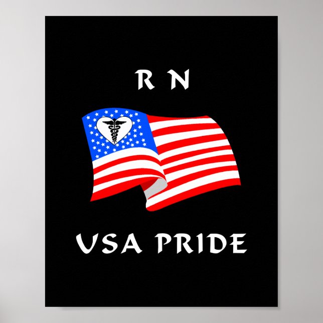 RN USA Pride Poster (Vorne)